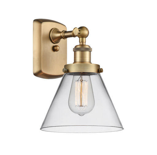 Innovations - 916-1W-BB-G42 - One Light Wall Sconce - Ballston - Brushed Brass