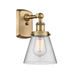 Innovations - 916-1W-BB-G62 - One Light Wall Sconce - Ballston - Brushed Brass