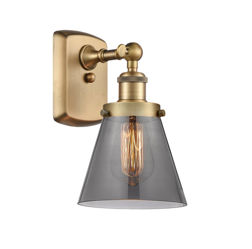 Innovations - 916-1W-BB-G63 - One Light Wall Sconce - Ballston - Brushed Brass