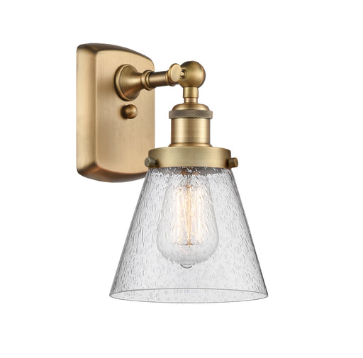 Innovations - 916-1W-BB-G64 - One Light Wall Sconce - Ballston - Brushed Brass