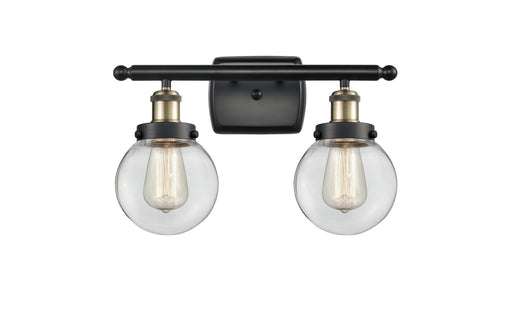 Innovations - 916-2W-BAB-G202-6-LED - LED Bath Vanity - Ballston - Black Antique Brass