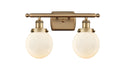 Innovations - 916-2W-BB-G201-6 - Two Light Bath Vanity - Ballston - Brushed Brass