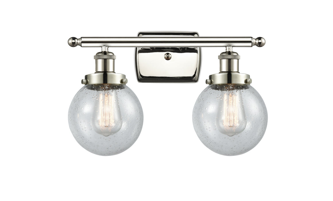 Innovations - 916-2W-PN-G204-6 - Two Light Bath Vanity - Ballston - Polished Nickel