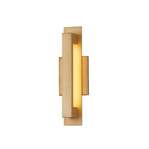 Justice Designs - NSH-7722W-BGLD - LED Outdoor Wall Sconce - Catalina - Burnished Gold