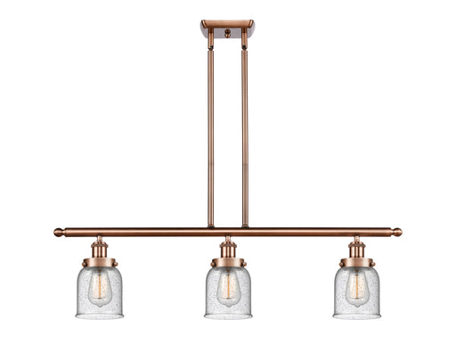 Innovations - 916-3I-AC-G54 - Three Light Island Pendant - Ballston - Antique Copper