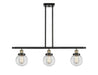 Innovations - 916-3I-BAB-G202-6 - Three Light Island Pendant - Ballston - Black Antique Brass