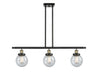 Innovations - 916-3I-BAB-G204-6 - Three Light Island Pendant - Ballston - Black Antique Brass