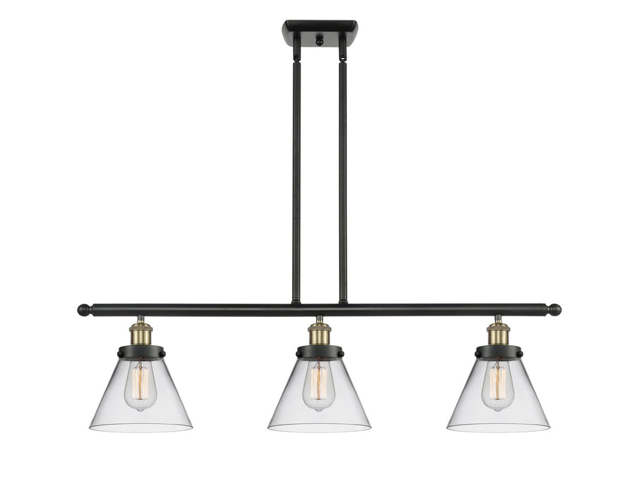 Innovations - 916-3I-BAB-G42 - Three Light Island Pendant - Ballston - Black Antique Brass