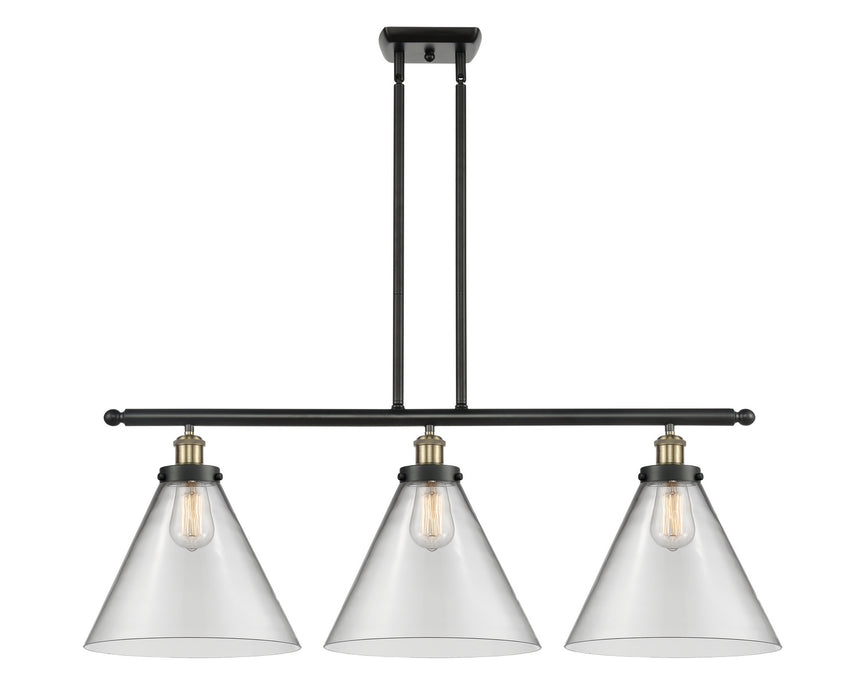 Innovations - 916-3I-BAB-G42-L - Three Light Island Pendant - Ballston - Black Antique Brass