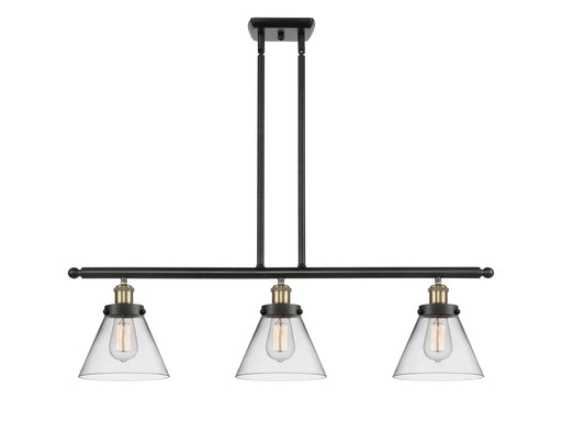 Ballston Urban LED Island Pendant Black Antique Brass