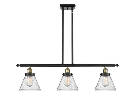 Innovations - 916-3I-BAB-G44 - Three Light Island Pendant - Ballston - Black Antique Brass