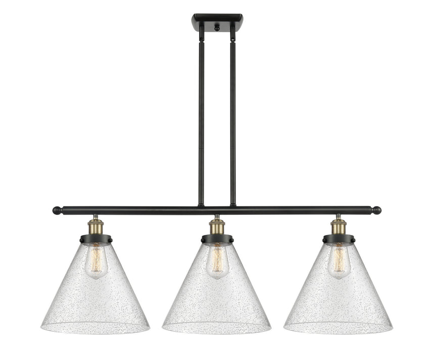 Innovations - 916-3I-BAB-G44-L - Three Light Island Pendant - Ballston - Black Antique Brass