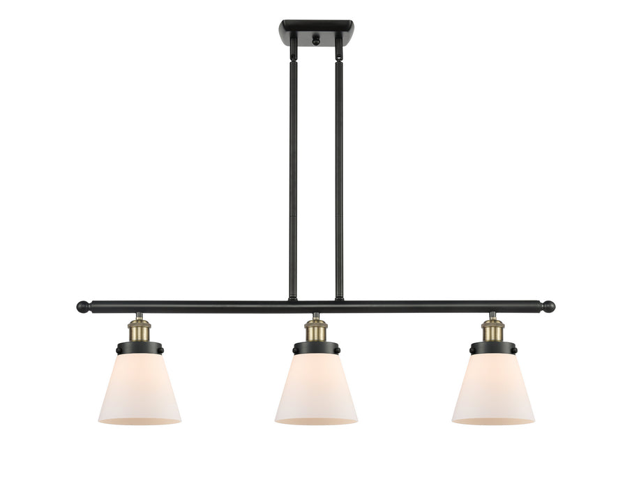 Innovations - 916-3I-BAB-G61 - Three Light Island Pendant - Ballston - Black Antique Brass