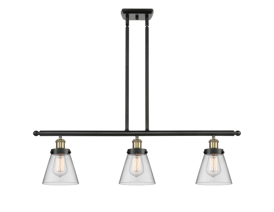 Innovations - 916-3I-BAB-G62 - Three Light Island Pendant - Ballston - Black Antique Brass