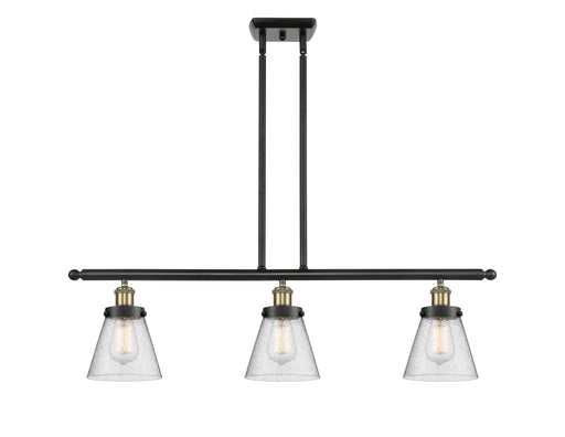 Innovations - 916-3I-BAB-G64 - Three Light Island Pendant - Ballston - Black Antique Brass