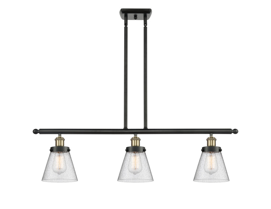 Innovations - 916-3I-BAB-G64 - Three Light Island Pendant - Ballston - Black Antique Brass