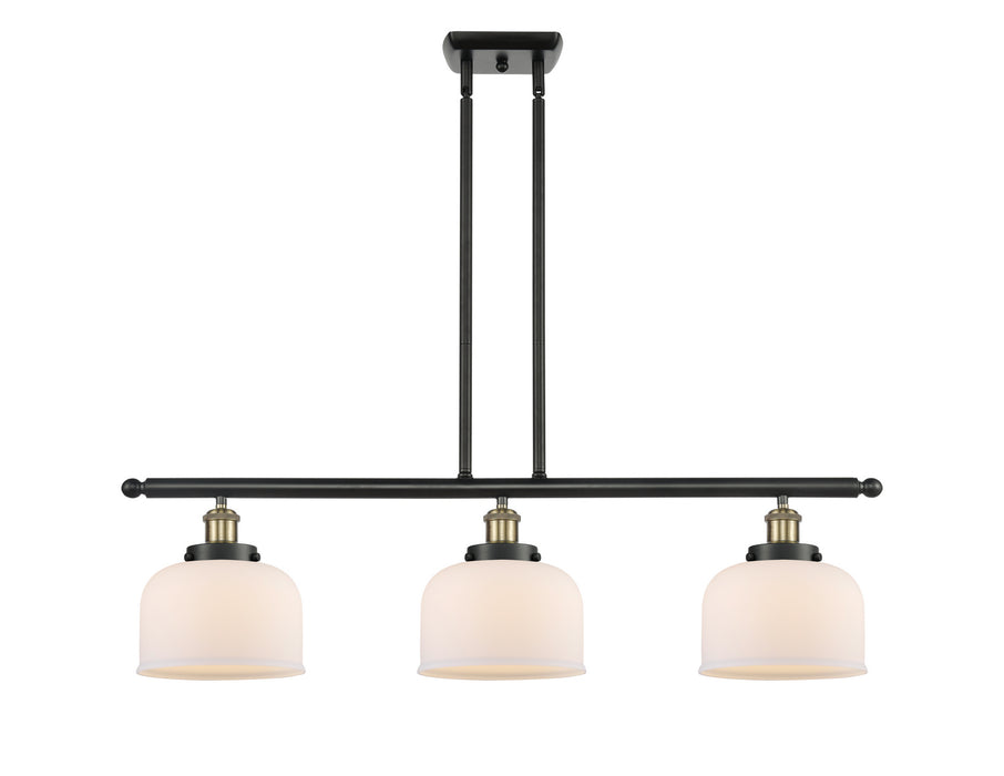 Innovations - 916-3I-BAB-G71 - Three Light Island Pendant - Ballston - Black Antique Brass