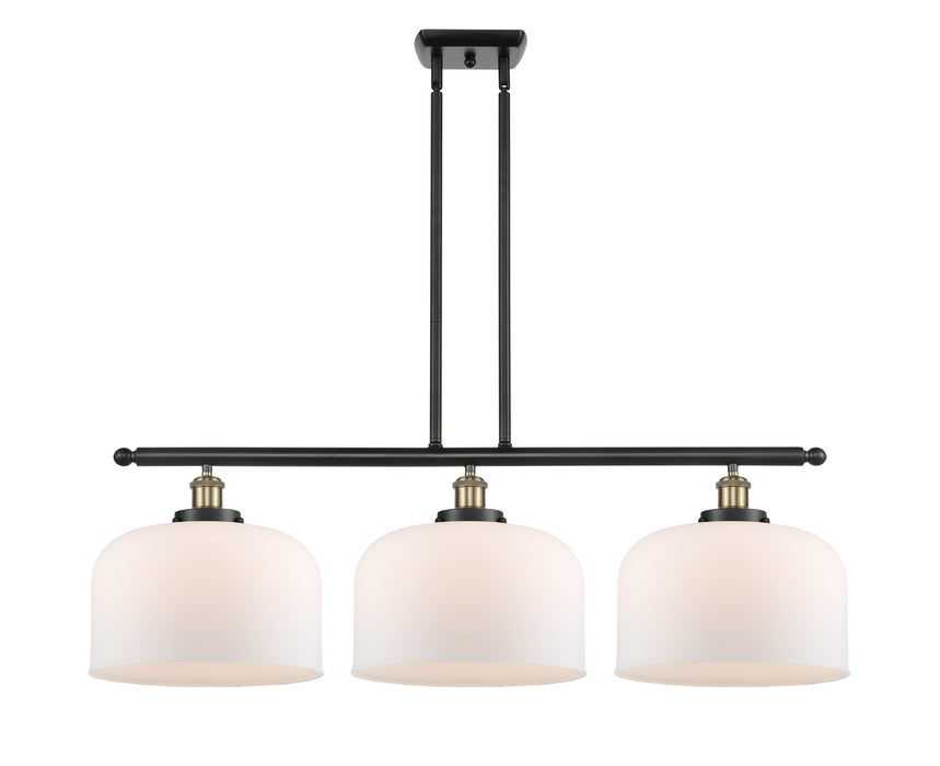 Innovations - 916-3I-BAB-G71-L - Three Light Island Pendant - Ballston - Black Antique Brass