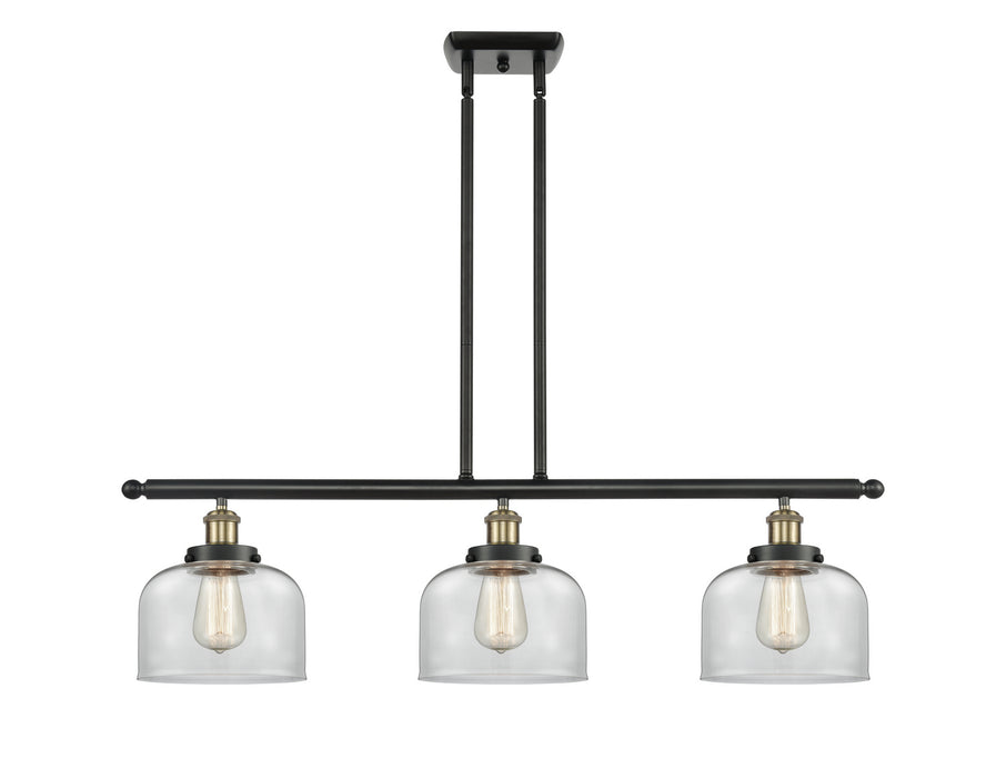 Innovations - 916-3I-BAB-G72 - Three Light Island Pendant - Ballston - Black Antique Brass