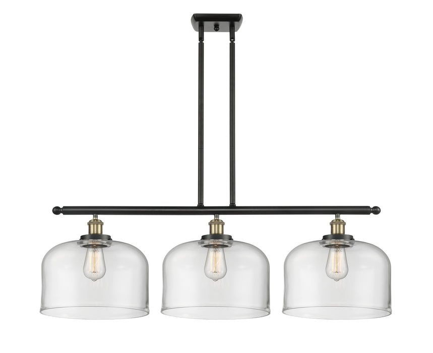 Innovations - 916-3I-BAB-G72-L - Three Light Island Pendant - Ballston - Black Antique Brass