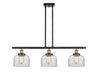 Innovations - 916-3I-BAB-G72-LED - LED Island Pendant - Ballston - Black Antique Brass