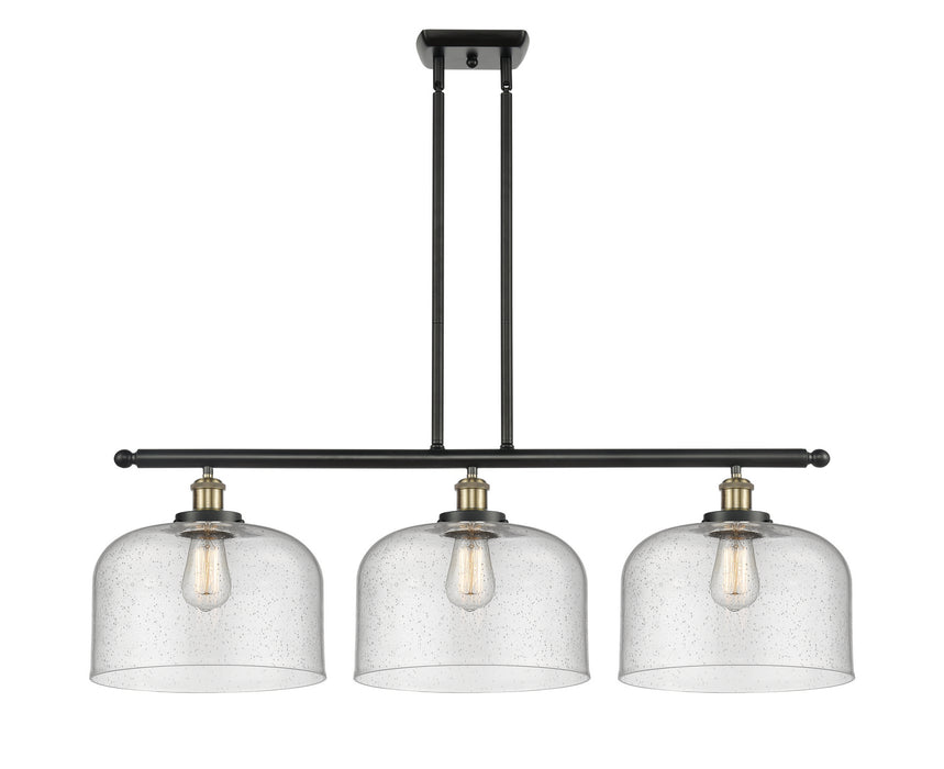 Innovations - 916-3I-BAB-G74-L - Three Light Island Pendant - Ballston - Black Antique Brass