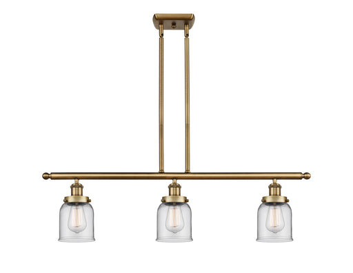 Innovations - 916-3I-BB-G52 - Three Light Island Pendant - Ballston - Brushed Brass