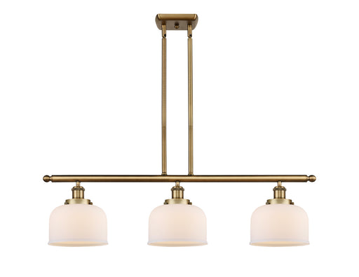 Innovations - 916-3I-BB-G71 - Three Light Island Pendant - Ballston - Brushed Brass