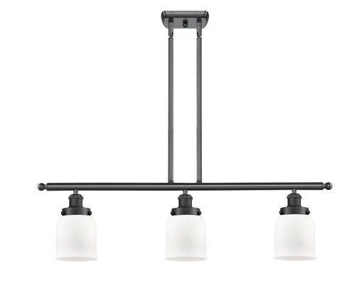 Ballston Urban Three Light Island Pendant Matte Black