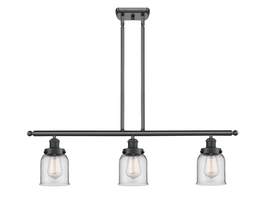 Innovations - 916-3I-BK-G52 - Three Light Island Pendant - Ballston - Matte Black