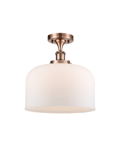 One Light Semi-Flush Mount