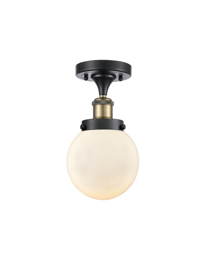 One Light Semi-Flush Mount