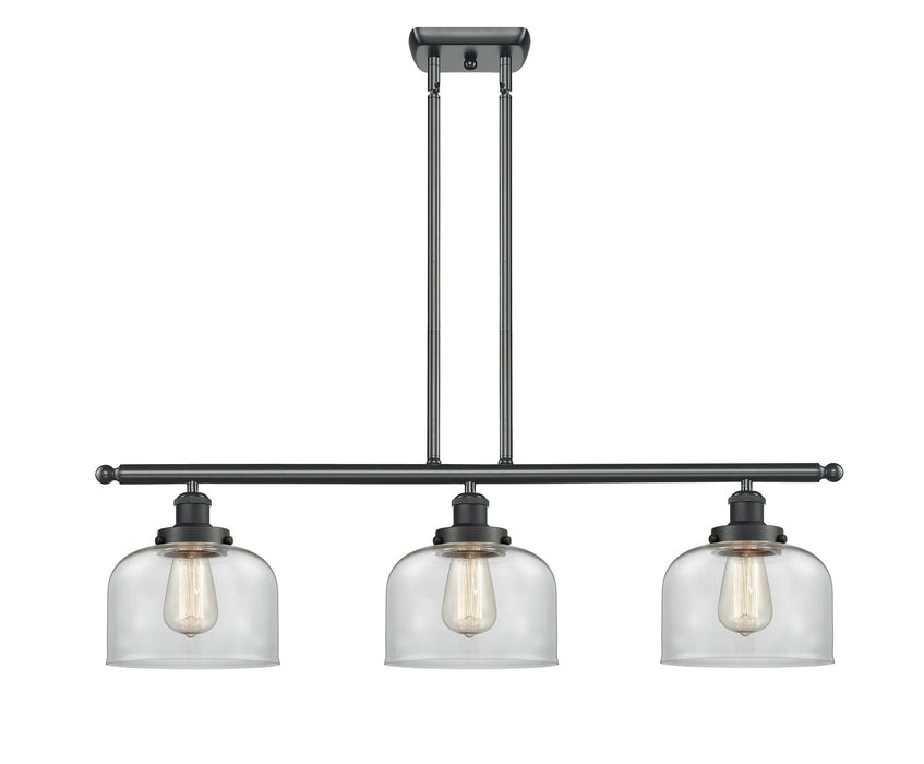 Innovations - 916-3I-BK-G72 - Three Light Island Pendant - Ballston - Matte Black