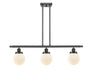 Innovations - 916-3I-OB-G201-6-LED - LED Island Pendant - Ballston - Oil Rubbed Bronze