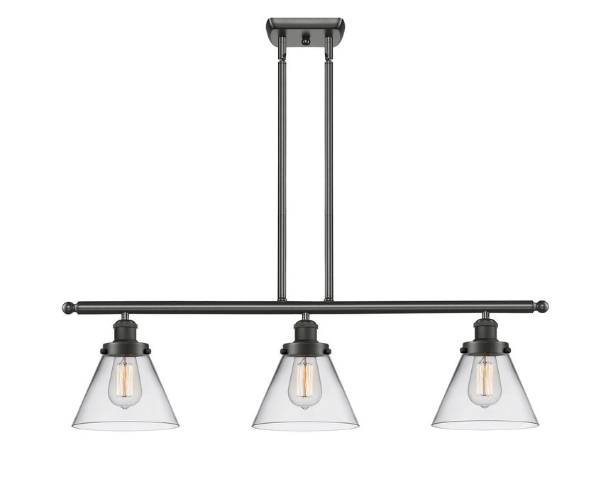 Innovations - 916-3I-OB-G42 - Three Light Island Pendant - Ballston - Oil Rubbed Bronze