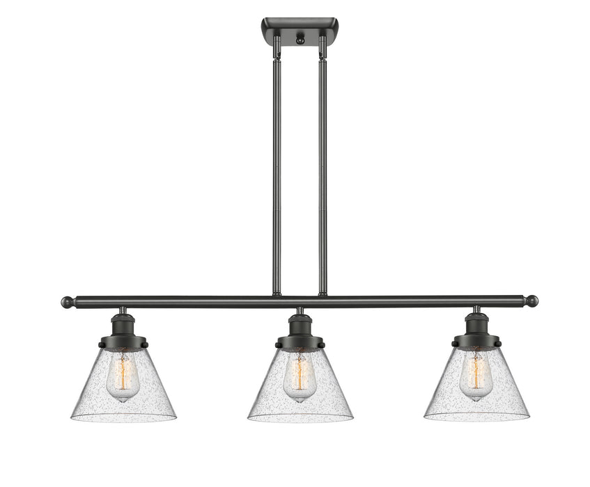 Innovations - 916-3I-OB-G44 - Three Light Island Pendant - Ballston - Oil Rubbed Bronze