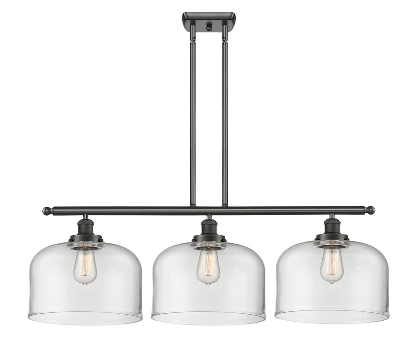 Innovations - 916-3I-OB-G72-L - Three Light Island Pendant - Ballston - Oil Rubbed Bronze