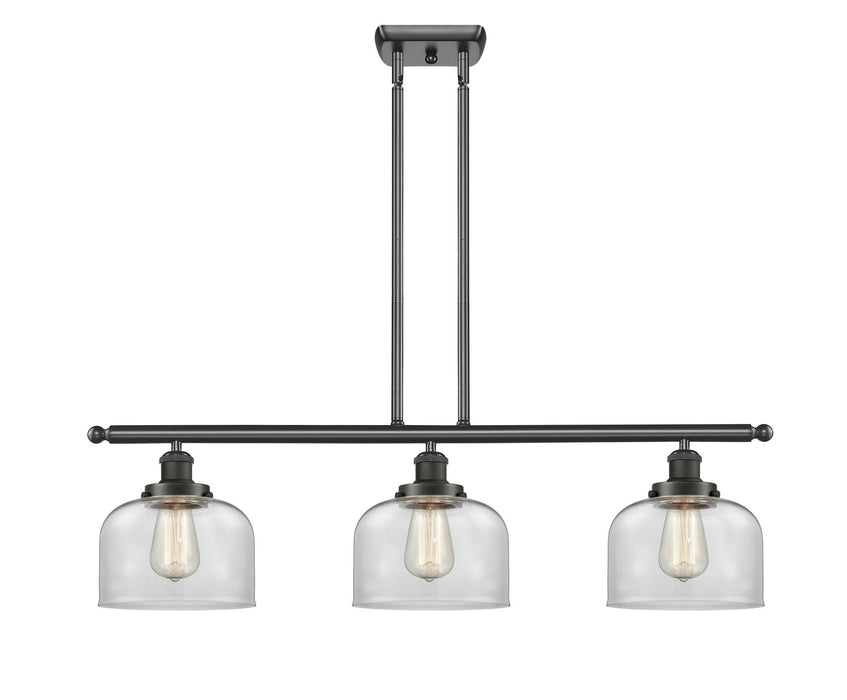 Innovations - 916-3I-OB-G72-LED - LED Island Pendant - Ballston - Oil Rubbed Bronze