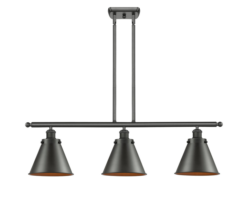 Innovations - 916-3I-OB-M13 - Three Light Island Pendant - Ballston - Oil Rubbed Bronze