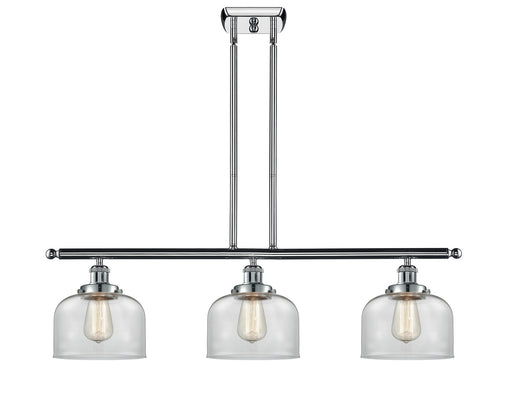 Innovations - 916-3I-PC-G72 - Three Light Island Pendant - Ballston - Polished Chrome