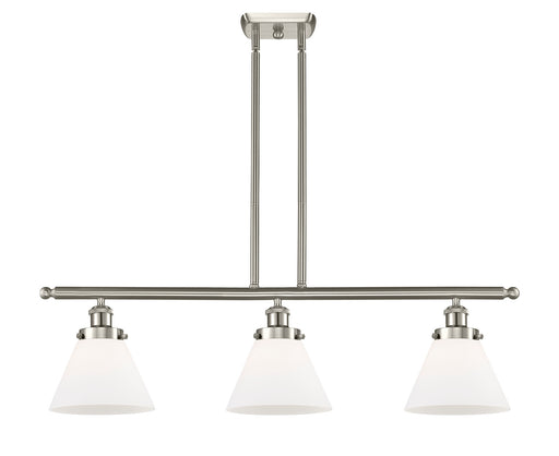 Innovations - 916-3I-SN-G41 - Three Light Island Pendant - Ballston - Brushed Satin Nickel