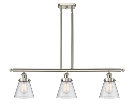 Innovations - 916-3I-SN-G64 - Three Light Island Pendant - Ballston - Brushed Satin Nickel