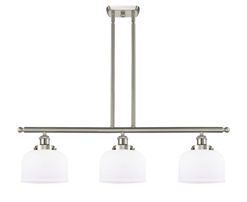 Innovations - 916-3I-SN-G71 - Three Light Island Pendant - Ballston - Brushed Satin Nickel