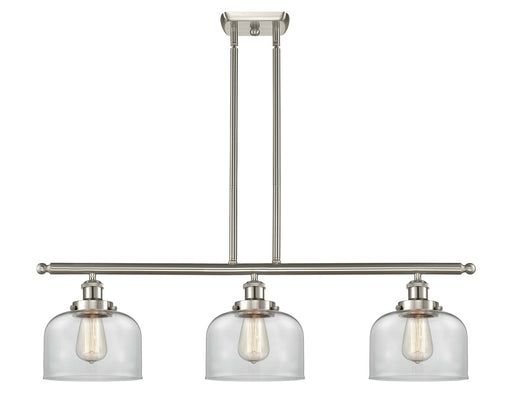 Innovations - 916-3I-SN-G72 - Three Light Island Pendant - Ballston - Brushed Satin Nickel