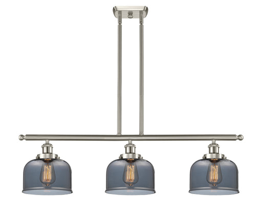 Ballston Urban Three Light Island Pendant Brushed Satin Nickel