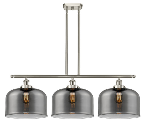 Ballston Urban Three Light Island Pendant Brushed Satin Nickel