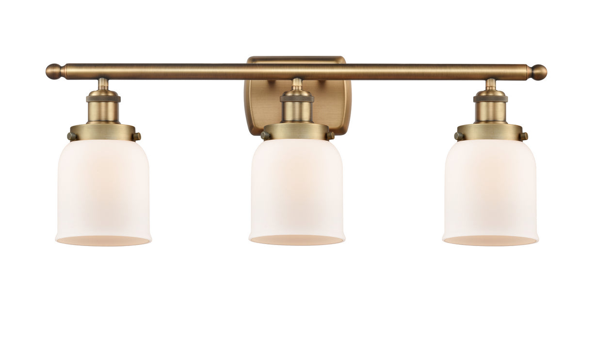 Innovations - 916-3W-BB-G51 - Three Light Bath Vanity - Ballston - Brushed Brass