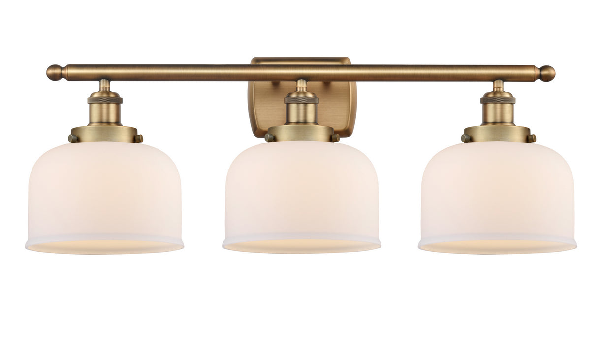 Innovations - 916-3W-BB-G71 - Three Light Bath Vanity - Ballston - Brushed Brass