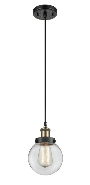 Innovations - 916-1P-BAB-G202-6-LED - LED Mini Pendant - Ballston - Black Antique Brass