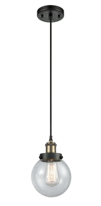 Innovations - 916-1P-BAB-G204-6-LED - LED Mini Pendant - Ballston - Black Antique Brass